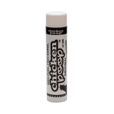 Simone Chickenbone Chicken Poop Lip Balm Display