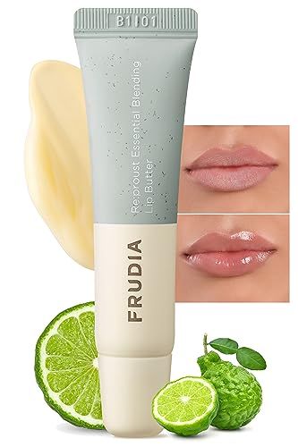 WELCOS Frudia Reproust Essential Blending Lip Butter Greenery | Korean Skin Care &amp; Personal Care Products | Lip Oil Moisturizer, Lip Balm Beauty &amp; Personal Care for Dry &amp; Chapped Lips 0.35 fl. oz.
