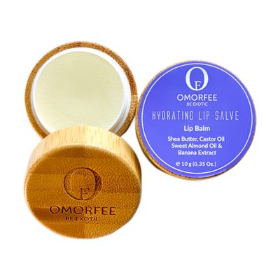 Omorfee 100 Organic Hydrating Lip Balm for Dry Cracked Chapped Lips Repair &amp; Treatment- 10 g/0.35 Oz