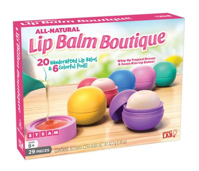 SmartLab Toys All-Natural Lip Balm Boutique Multicolor, 11&quot; H x 8 1/2&quot; W x 2&quot; D