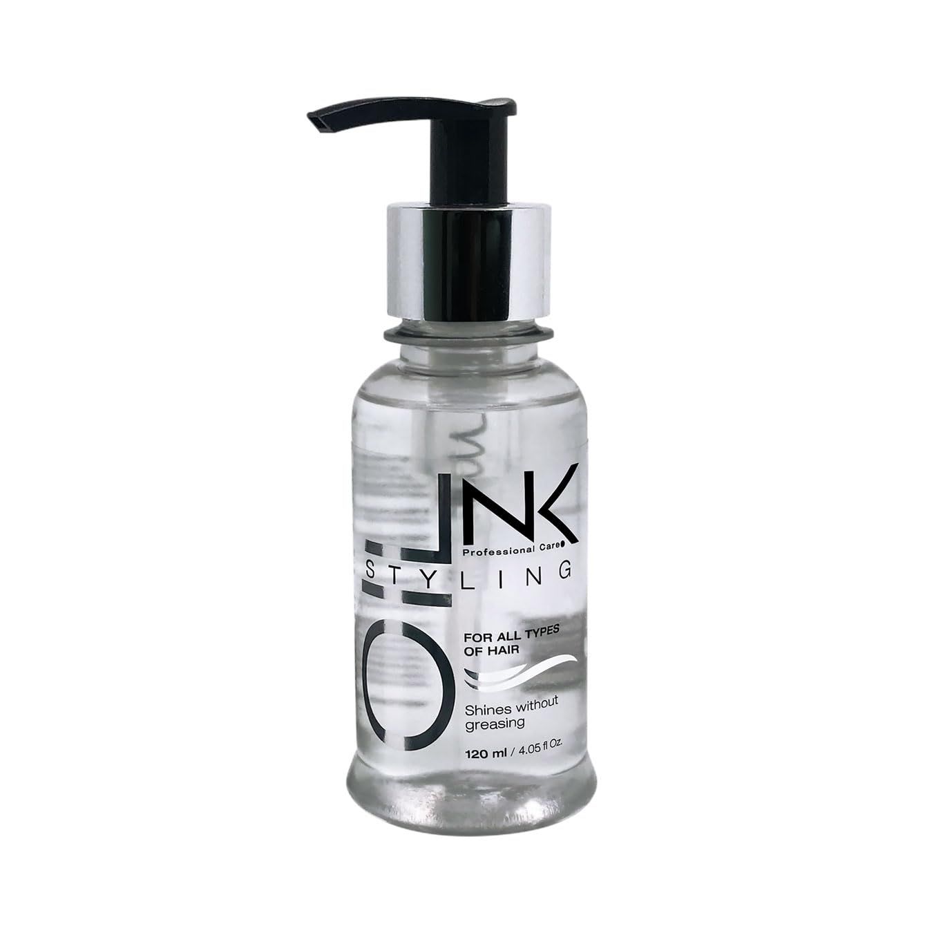 NK Professional Care Styling Oil | High Tech Silicone for Hair | Shines without greasing | Shiny, Soft and Silky hair | 120ml | 4 oz.