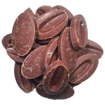 Valrhona 4658 Jivara 40 Milk Chocolate Baking Feves from OliveNation, Creamy Melting Discs - 3 lbs