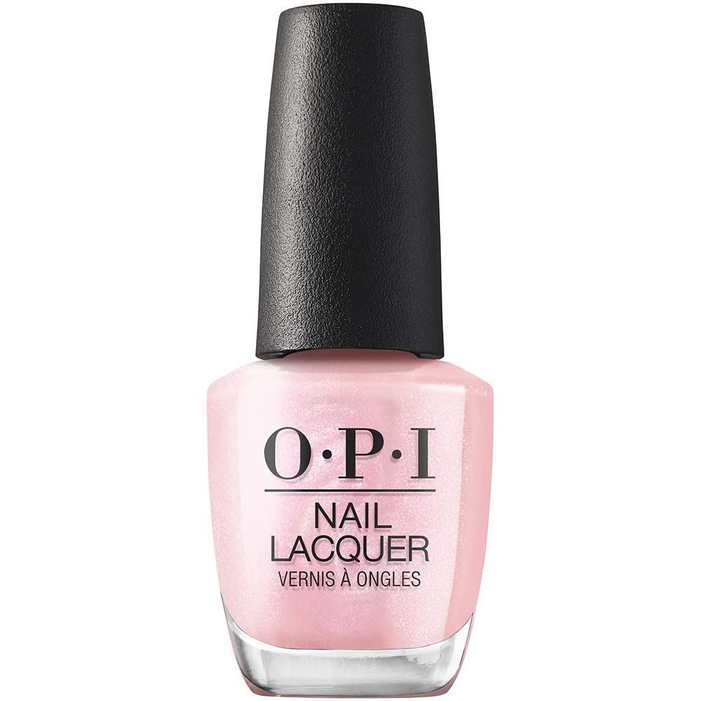 OPI Nail Lacquer I Meta My Soulmate | Sheer Soft Pink Pearl Chip Resistant Nail Polish | Me, Myself Collection