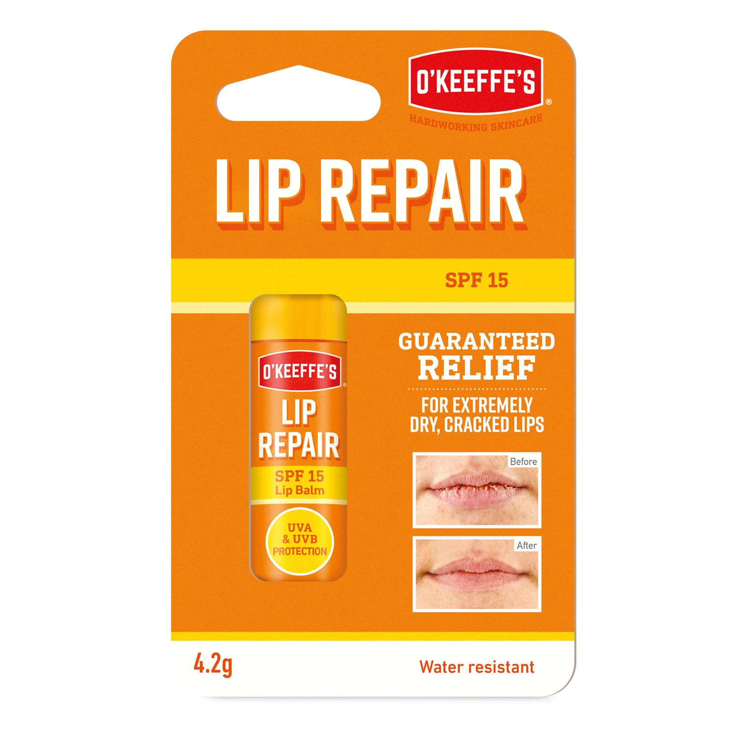 Gorilla Glue - O&#39;Keeffe&#39;s Lip Repair &amp; Protect Lip Balm SPF15 4.2g
