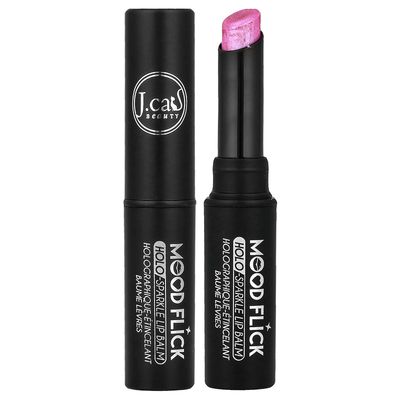 J.Cat Beauty Mood Flick, Holo-Sparkle Lip Balm, MLB101 Switch Off, 0.07 oz (2 g)