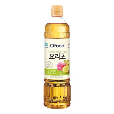 Chung Jung One O&#39;Food Premium Korean Vinegar, Kitchen Essential Pantry Staple, Perfect for Salads (Cooking, 900ml)