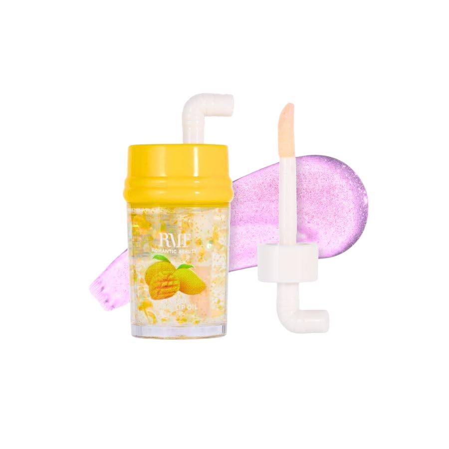 Sweet Fruit Magic Lip Oil by Romantic Beauty Changes colors based on your PH (Mango)