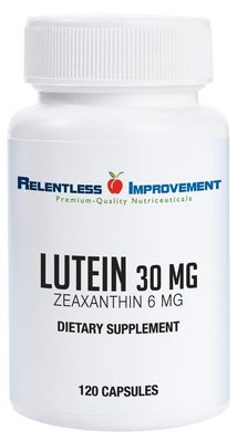 Relentless Improvement Lutein Zeaxanthin 120 vegi-Capsules Natural Source