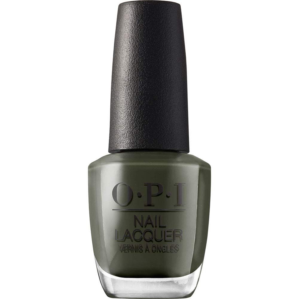 OPI Nail Lacquer Things Ive Seen in Aber-green | Opaque Dark Green Crme Chip Resistant Nail Polish | Scotland Collection