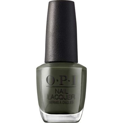 OPI Nail Lacquer Things Ive Seen in Aber-green | Opaque Dark Green Crme Chip Resistant Nail Polish | Scotland Collection