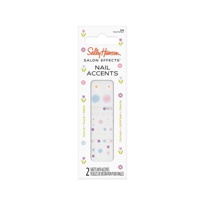 Sally Hansen Salon Effects Nail Accents X Hershey&#39;s Cookies &#39;n&#39; Creme Eggs, Petal Perfect, Easy to Apply, Non-Damaging, Over 40 Accents