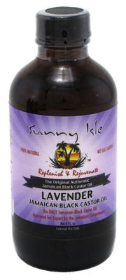 Sunny Isle Jamaican Castor Oil Lavender Black 4oz (3 Pack)