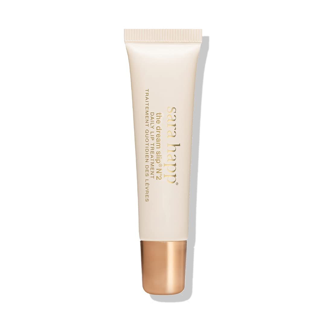 Sara Happ The Dream Slip No.2 Daily Lip Treatment - Deeply Hydrate, Repair and Soothe Lips with Botanical Oils, Butters and Ultra-Hydrating Hyaluronic Acid All Day &amp; Night, 0.45 oz.
