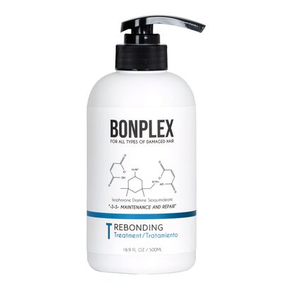 BONPLEX Rebonding Treatment For All Hair Types | For Damaged, Dry, Brittle, Colored, Permed, and Chemically-Treated Hair | Safe for Hard Water | Reconnect Broken Disulfide Bonds