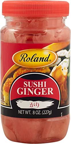 Roland Foods Sushi Ginger, Sliced, Specialty Imported Food, 8-Ounce Jar (60364)