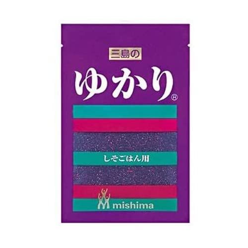 &quot;Yukari&quot; Seasoning to Mix with Rice, Perilla Flavor 0.9oz 3pcs Japanese Sprinkle Mishima Foods Ninjapo