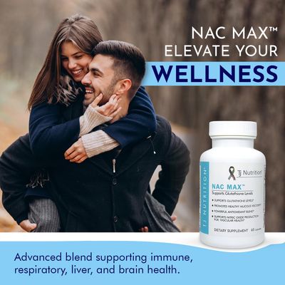 NAC MAX - The Ultimate N-Acetylcysteine Blend - supports immune system - respiratory health - liver health - better than NAC alone