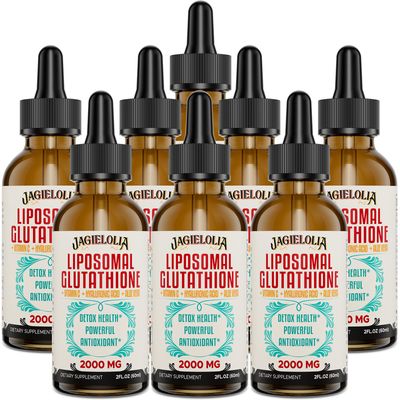 Liposomal Glutathione Liquid 2000MG - Antioxidant Detox Supplement for Women &amp; Men, with Hyaluronic Acid, Aloe Vera &amp; Vitamin C - Aging Defense, Detox &amp; Energy, 100 Natural, GMO Free, 16 Floz
