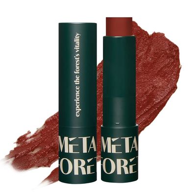 METAFORET Vegan Tinted Lip Balm 0.12oz 3.5g Experience Softer, More Radiant Lips with Lip Tint Butter Balm - Moisturizing, Tinted, and Perfect for Lip Care and Lip Glow (05 Brick Red)