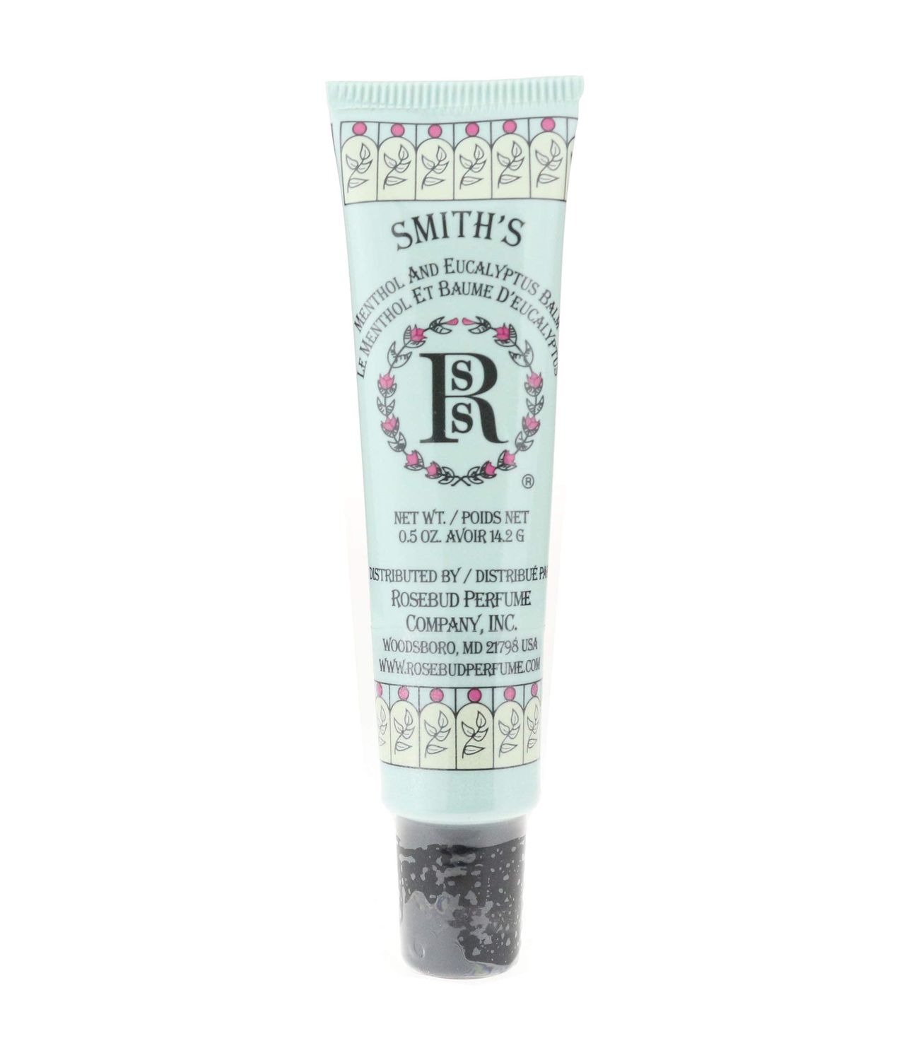 Rosebud Perfume Co. Smith&#39;s Menthol and Eucalyptus Balm Tube, 0.5 oz. - 2 pack