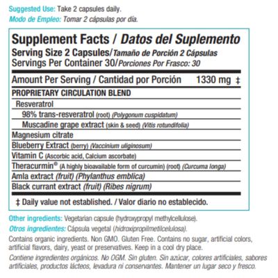 Revitalize Your System with StemFlo Advanced Formula 2 Pack - Trans-Resveratrol, Curcumin, and Super Antioxidants for Health, Longevity, and Vitality