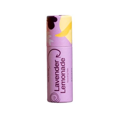 Plant Therapy Lavender Lemonade Natural Lip Balm 0.3 oz (8.5 g) Simple, Natural Ingredients &amp; Packaged in Eco-Friendly Recyclable Cardboard