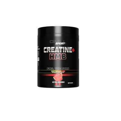 GMU SPORT Creatine 2.0 - Flavored Creatine HMB Powder | 45 Servings | 5g Creatine Monohydrate 3g HMB Piperine | Strength, Recovery &amp; Muscle Builder | Delicious Drink Mix for Men &amp; Women