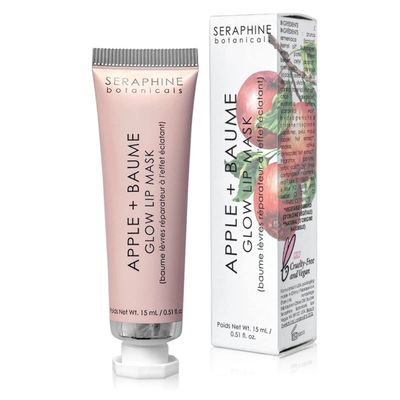 Seraphine Botanicals Apple Baume - Glow Lip Mask for Intense Hydration 0.51 fl oz