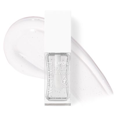 wet n wild Lip Oil - Lightweight, Non-Sticky, Hydrating &amp; Nourishing Formula with 7 Conditioning Oils, Vegan &amp; Cruelty-Free - Crystal Ball