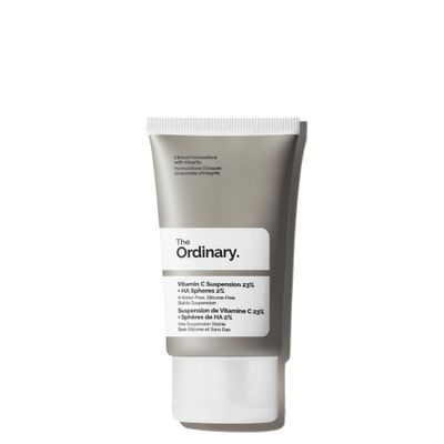 The Ordinary Vitamin C Suspension 23 Hyaluronic Acid Spheres 2, Serum with Pure L-Ascorbic Acid, 1 Fl Oz