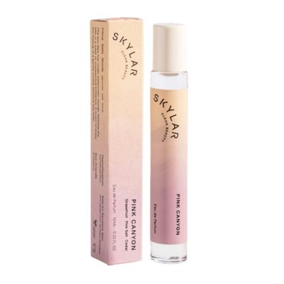 Skylar Pink Canyon Eau de Parfum - Hypoallergenic &amp; Clean Perfume for Women &amp; Men, Vegan &amp; Safe for Sensitive Skin - Notes of Grapefruit, Pink Salt &amp; Cedar - 10mL /0.33 Fl oz