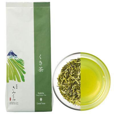 Kukicha twig tea -Value Pack 200g/7oz Loose leaf -from Shizuoka Japan | Japanese Tea KIMIKURA