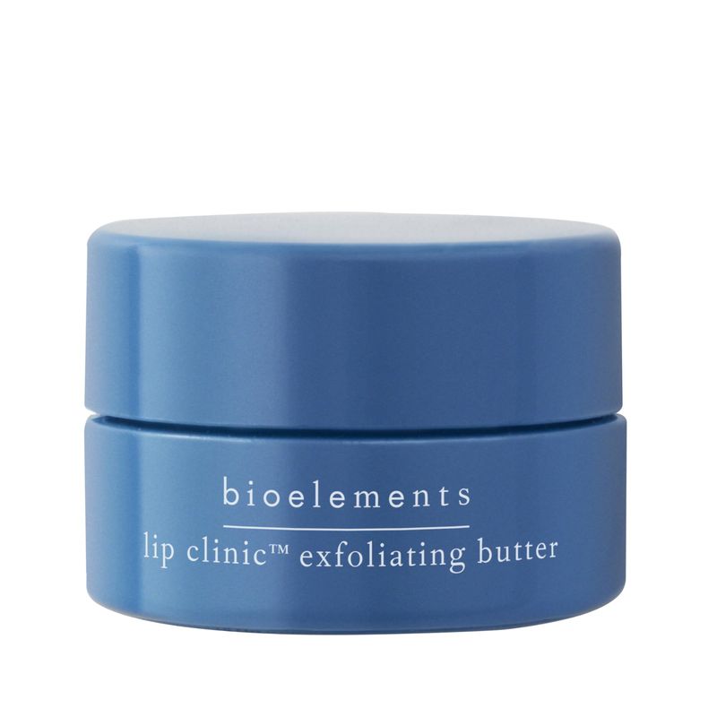 Bioelements Lip Clinic Exfoliating Butter - 0.33 fl oz - Overnight Smoothing Treatment with AHAs, Lipids, Shea &amp; Mango Butter - Vegan, Gluten Free - Never Tested on Animals
