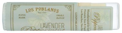 LOS POBLANOS Lavender Peppermint Lip Balm, 0.28 OZ