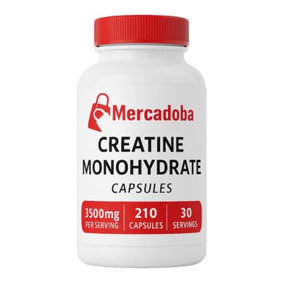 Creatine Monohydrate Capsules - Additive-Free, Soy &amp; Gluten-Free UltraPure Creatine Monohydrate: Extreme Strength &amp; Maximum Performance - Premium Formula for Muscle Growth, Energy &amp; Endurance