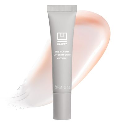 U Beauty The PLASMA Lip Compound - Anti-Wrinkle &amp; Anti-Aging Treatment - Clear Plumping Lip Gloss with Hyaluronic Acid for Deep Hydration - Salicylic Acid, Vitamin E, &amp; Peptides Contour Lips, 15 mL