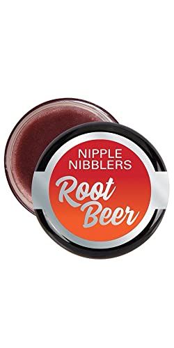 Jelique Nipple Nibblers Cool Tingle Balm (Root Beer) - Heightens Sensitivity, Invigorating Arousal - Red