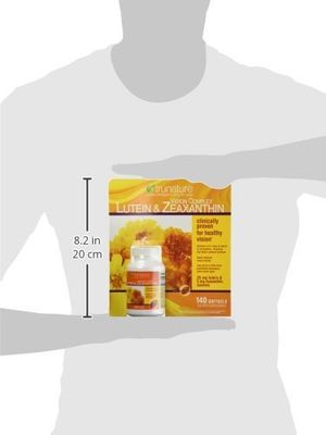 TruNature Vision Complex with Lutein &amp; Zeaxanthin - Great Value Pack of 2 (Total 280Ct Softgel Type) xvswa