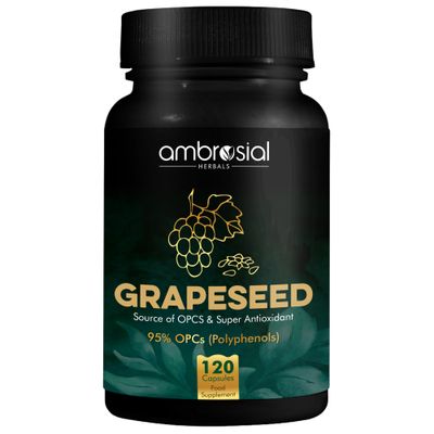 AMBROSIAL Grapeseed Capsules Pack of 1-120 Capsules