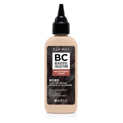 Clairol Professional Beautiful Collection Hair Color, 8D Light Ash Brown, 3 oz. - Packaging May Vary
