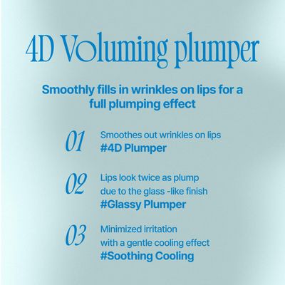 fwee 4D Voluming Plumper | Lip Gloss for Day Use, Moisturizing &amp; Volumizing | 4.8g