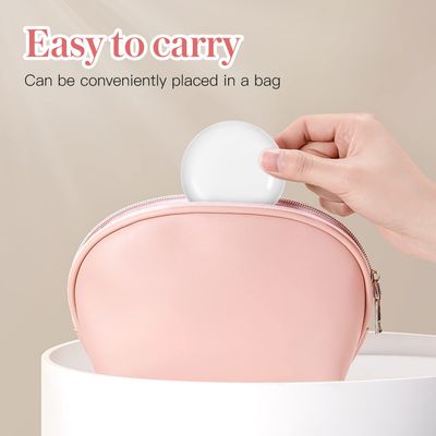 Beaupretty Plastic Container 4 Pieces Plastic Lips Balm Jars Empty Lip Mask Holder Box with Silicone Lip Brush Mirror Refillable Lipstick Pot for Home Travel Travel Containers