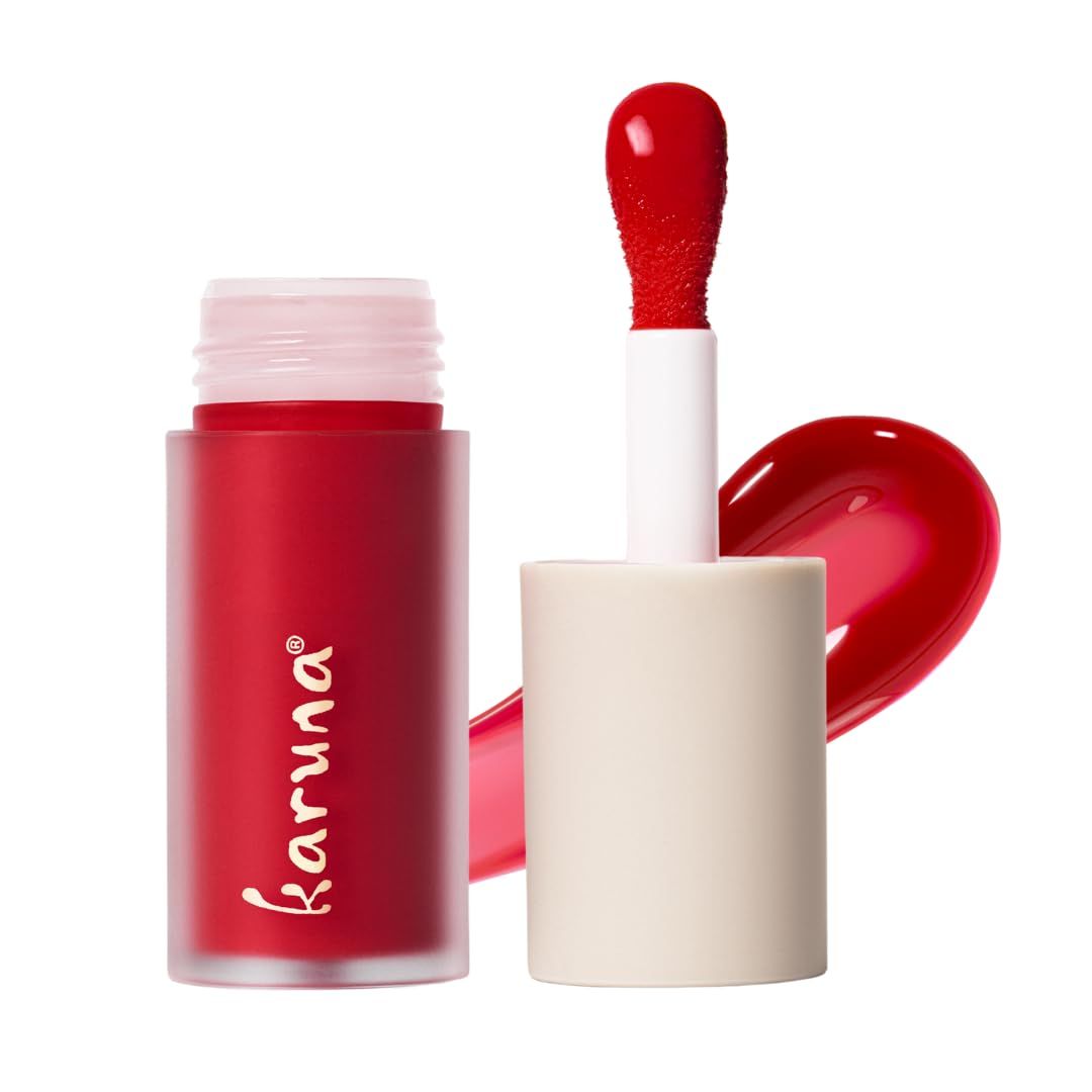 Karuna Skin - Tinted Lip Oil, Soothing &amp; Moisturizing Lip Products with Peptides, Antioxidants, Hydrating Flattering Vegan Lip Tint (Embrace)