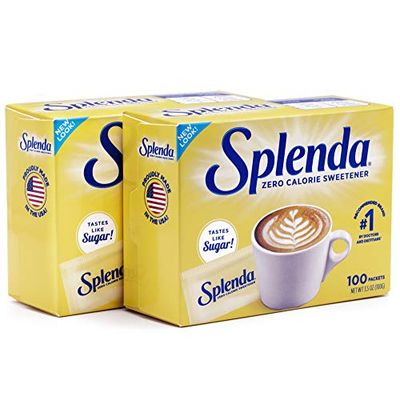 Splenda Sweetener Packets, 100-count Packages (Pack of 2)
