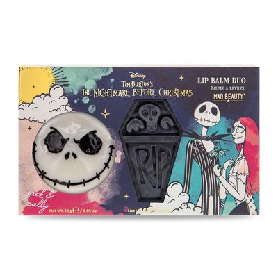 Mad Beauty Nightmare Before Christmas Mystic Lip Balm Duo | 2-Piece Set | Recommended for All Ages | Moisturizing &amp; Fun | Perfect for Disney Fans