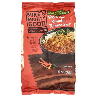 Mikes Mighty Good, Soup Ramen Kimchi, 2.3 Ounce