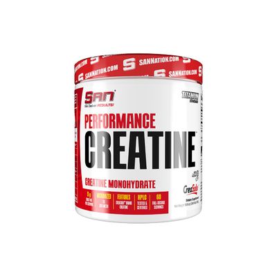 SAN Performance Creatine 600g - Supports Muscle Growth and Athletic Endurance, 120 Servings