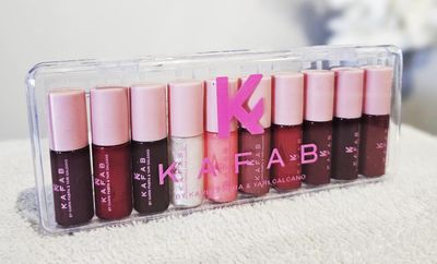 KAFAB Wine Party Lipgloss - A juicy, wine-inspired gloss for bold, social beauty lovers, perfect for nights out, wine tastings, and glam moments