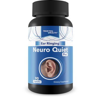 Ear Ringing Neuro Quiet Pro - Improved Formula - Our Best Hearing Improvement Supplement - Tinnitus Relief for Ringing Ears - Stop Ear Ringing Remedy - Ear Health Supplements Clear Tinnitus Ear Pills