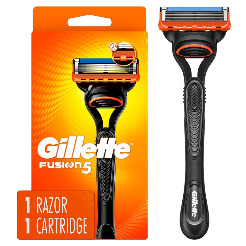 Gillette Fusion5 Razor for Men, Handle 1 Razor Blade Refill